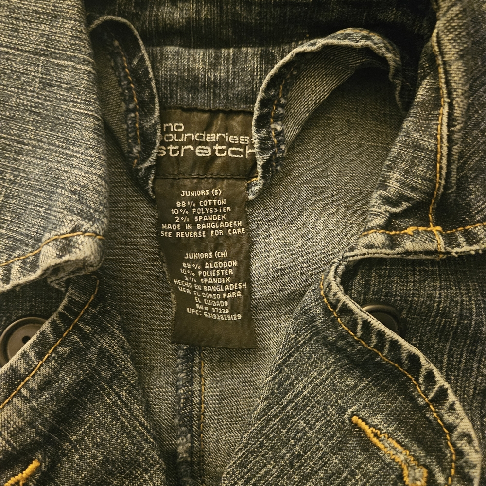 No Boundaries Stretch Denim Jacket